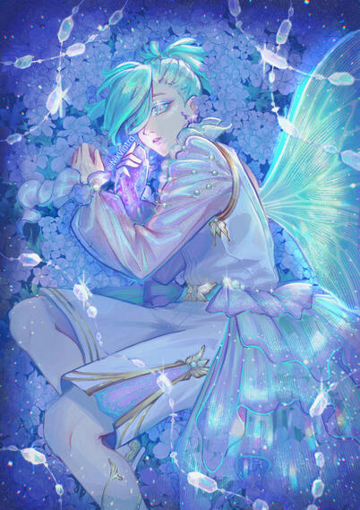 Mikaze Ai Fairy (Thigh up + Details)