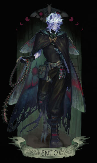 DnD Character (Full Body + Details)